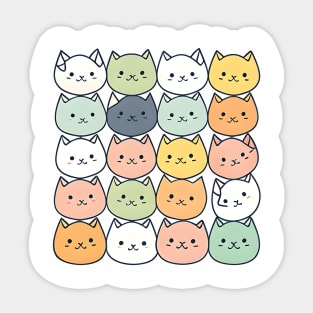 Cat Funny Cat Cute Kitten Cat Lover Sticker